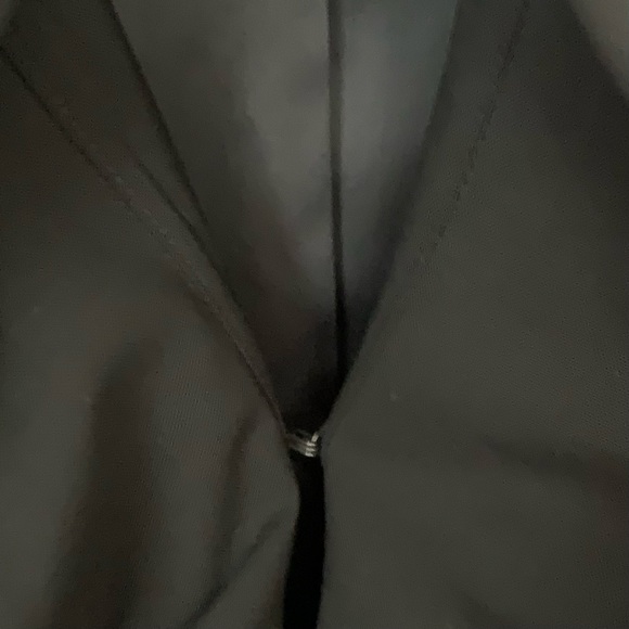 Alice + Olivia Black Ruffle Jacket Blazer, Size Small - Picture 8 of 10